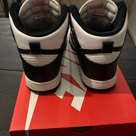 Nike Dunk High black and white - Picture 4 of 7